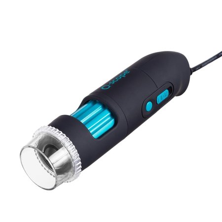 Amscope Q-Scope 10X-50X, 200X 8MP Handheld USB Digital Microscope With LED Illumination & Polarizer QS-80200-P